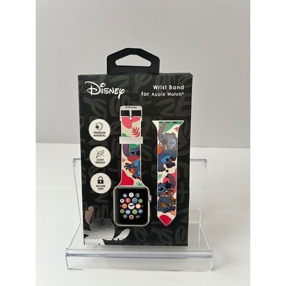 DISNEY STITCH APPLE WATCH‎ SILICONE BAND 38/40/41mm - Picture 1 of 3